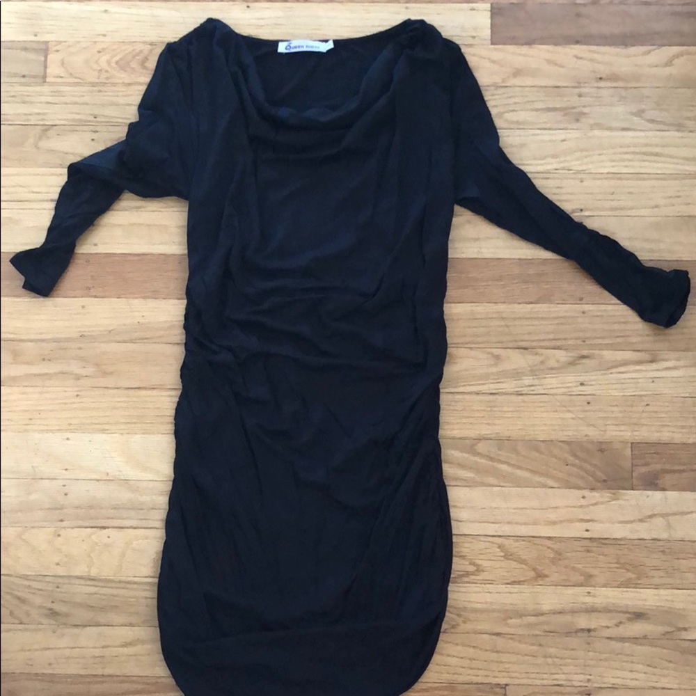 Long Sleeve, short maternity dress